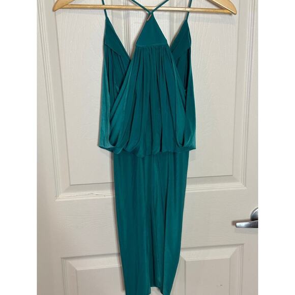 NWT Misa Teal Mini/Knee Length Dress size XS - Picture 5 of 7